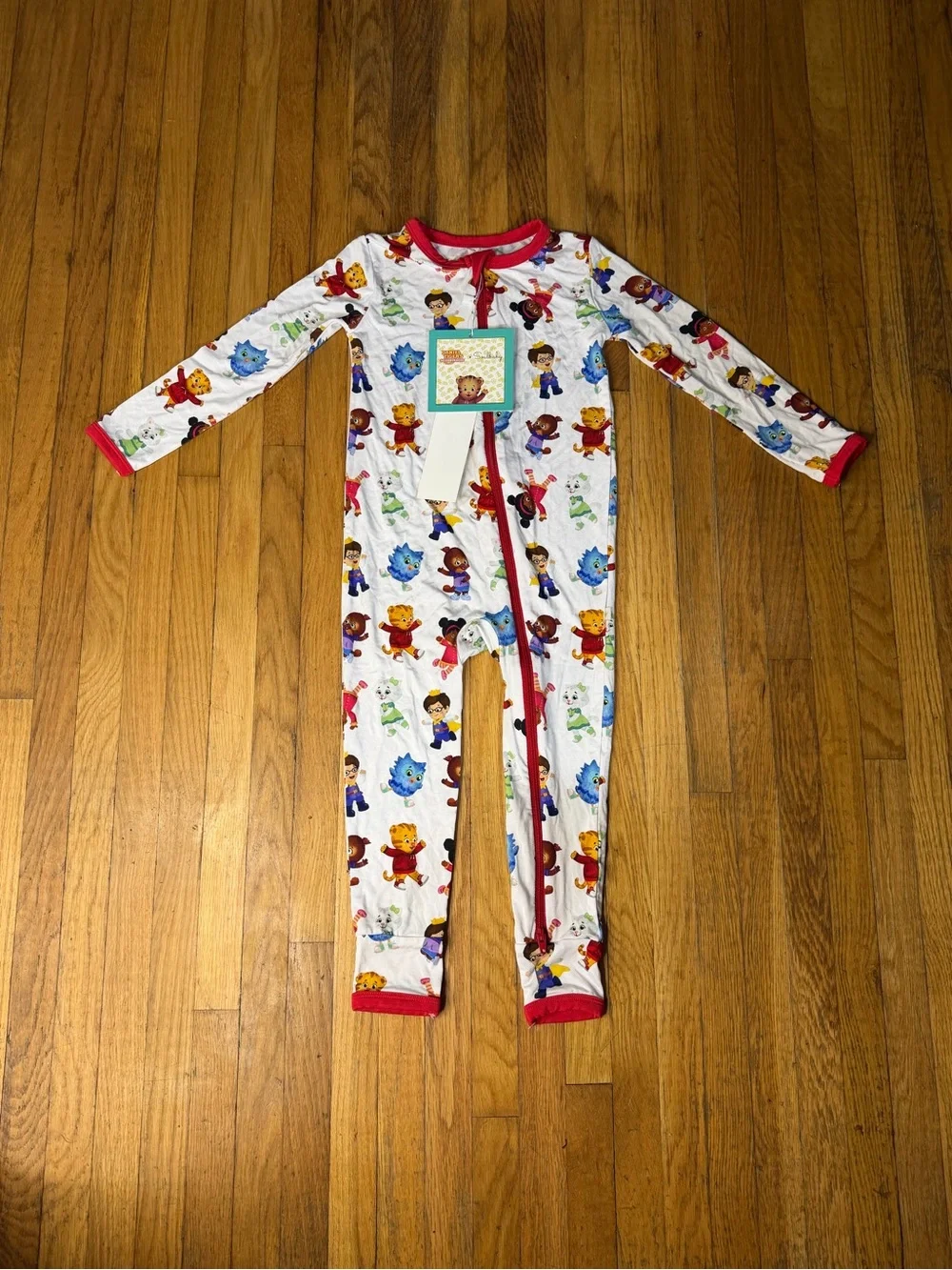 Soul Baby Bamboo 12/18 Daniel Tigers Neighborhood Zippy NWT